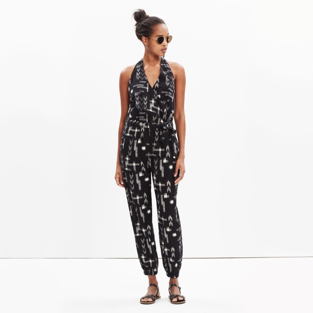 Madewell Ikat Romper Jumpsuit